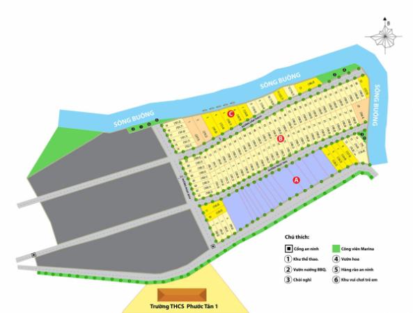Đất nền dự án Marina Biên Hòa